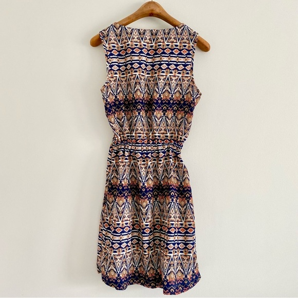 Suzy Shier Aztec Sleeveless Dress - Picture 4 of 5